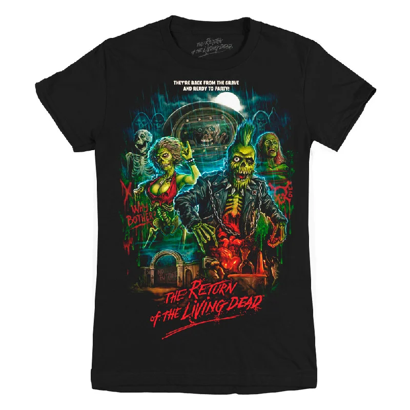 Return Of The Living Dead Ready To Party Ladies T-Shirt