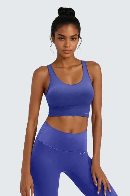 W SunSoft Tank Bra - Cobalt