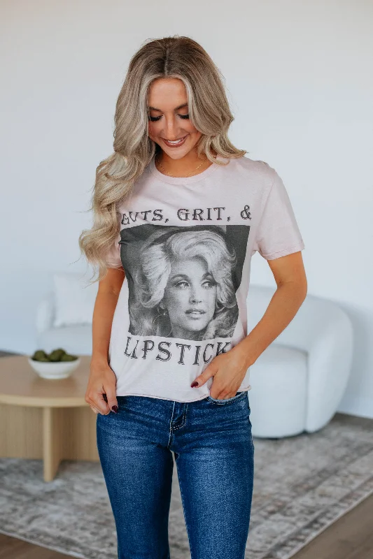 Guts, Grits, & Lipstick Graphic Tee