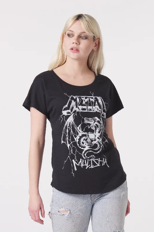 POISON DOLMAN TOP