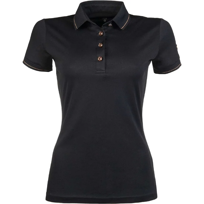 HKM Polo Rosegold Glamour Noir/Or rose