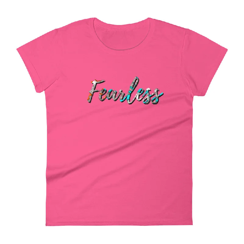 'Fearless' Women's Fitted T-shirt