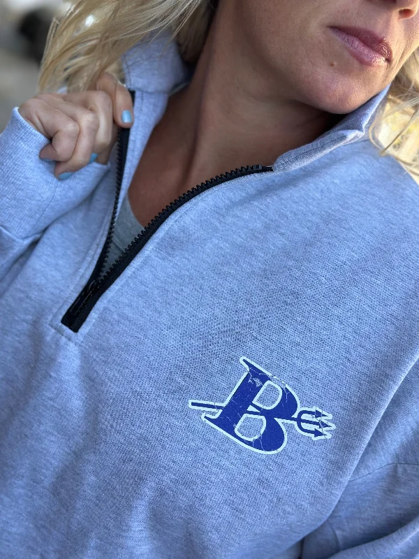 Brookville Graphic 1/4 Zip Pullovers Adult  - Made to Order