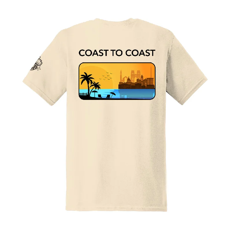 COAST TO COAST - Short Sleeve Adult Tee