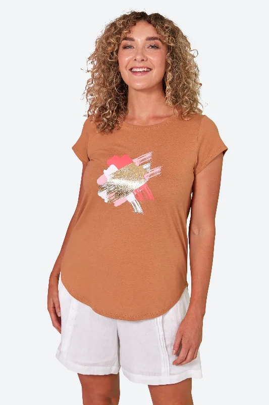 Reveler Tshirt - Caramel