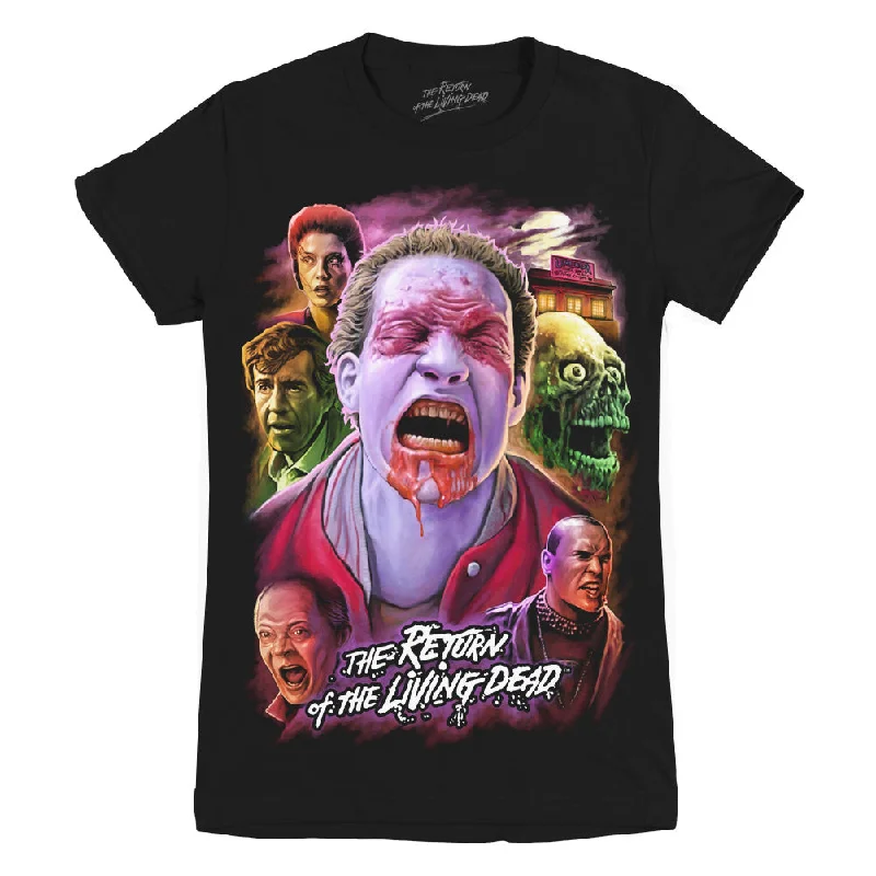 Return Of The Living Dead I Can Smell Your Brains Ladies T-Shirt