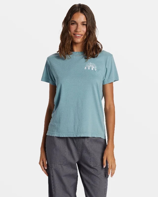 Paradise Peaks T-Shirt - Mineral Blue