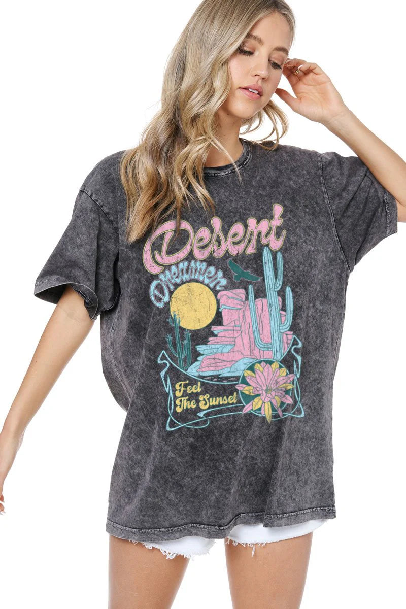 Zutter Desert Dreamer Graphic Music T-Shirt