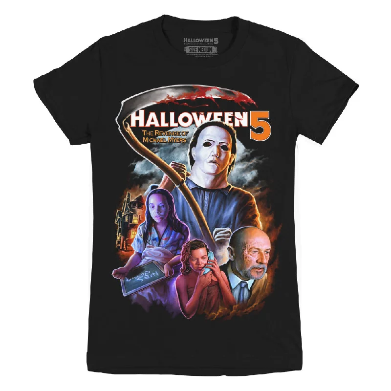 Halloween 5 Back With A Vengeance Ladies T-Shirt