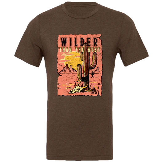 Girlie Girl Wilder than West T-Shirt