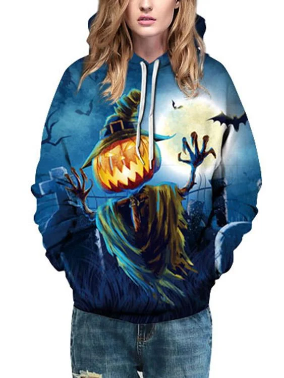 Wholesale Round Neck Long Sleeve Printed Hooded Hoodies