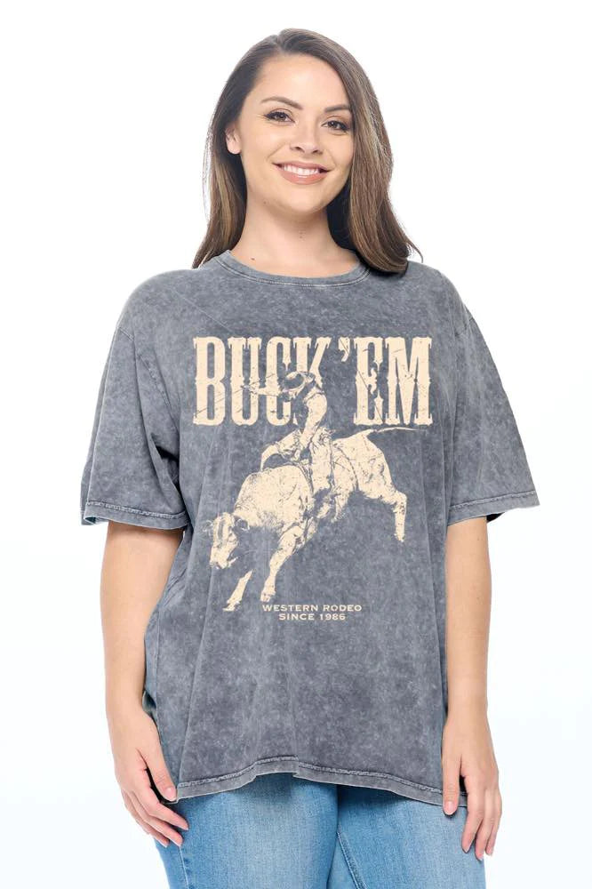 Zutter Buck 'Em Curvy Tee