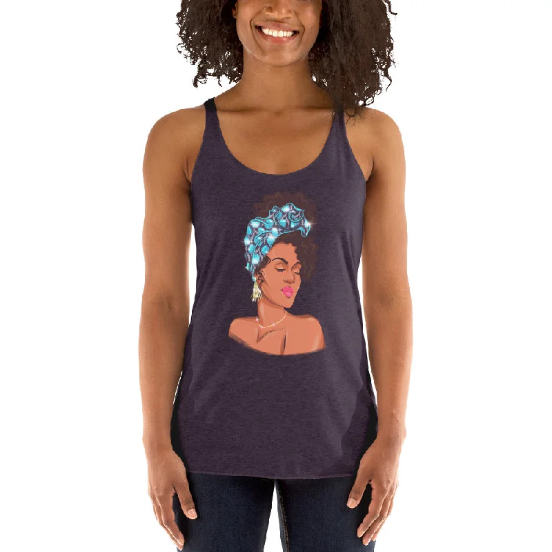 'Girl with Bandage' Racerback Tank