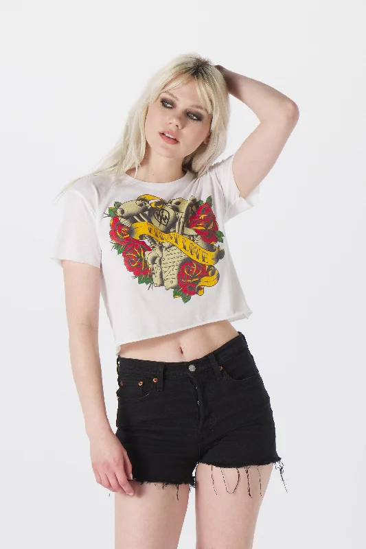 FIRST LOVE CROP TEE