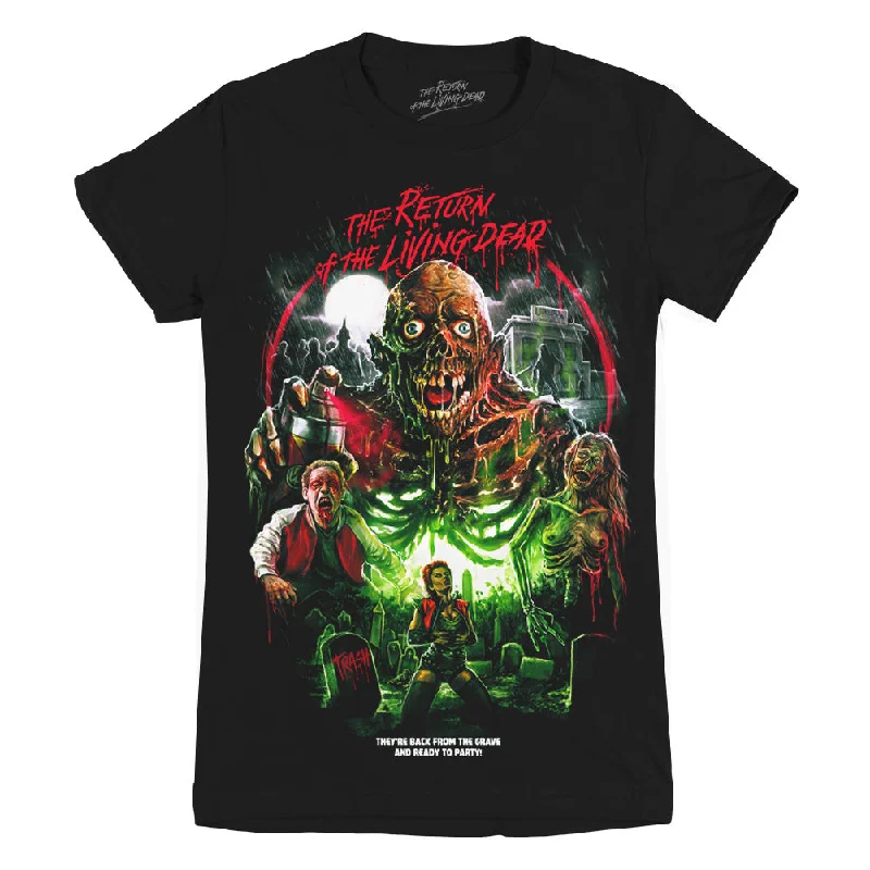 Return Of The Living Dead Rain Maker Ladies T-Shirt