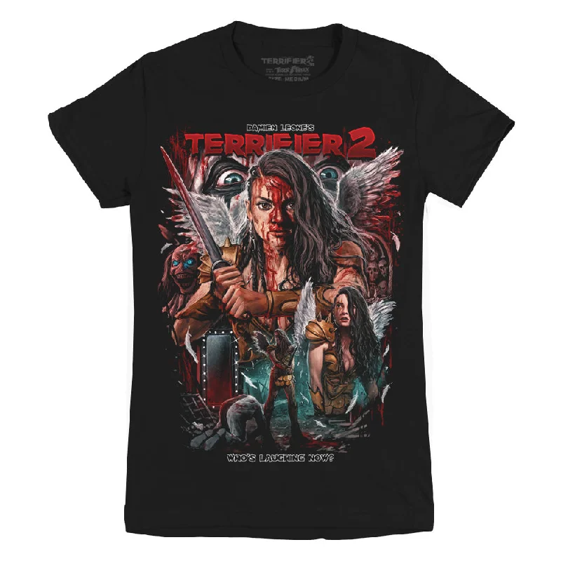 Terrifier 2 Eyes On Me Ladies T-Shirt