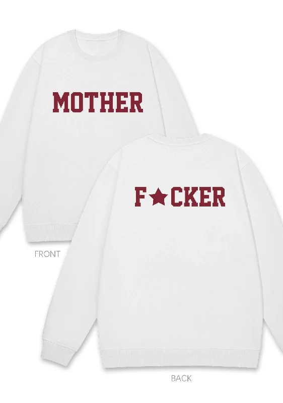 Motherfxcker Two Sides Y2K Sweatshirt