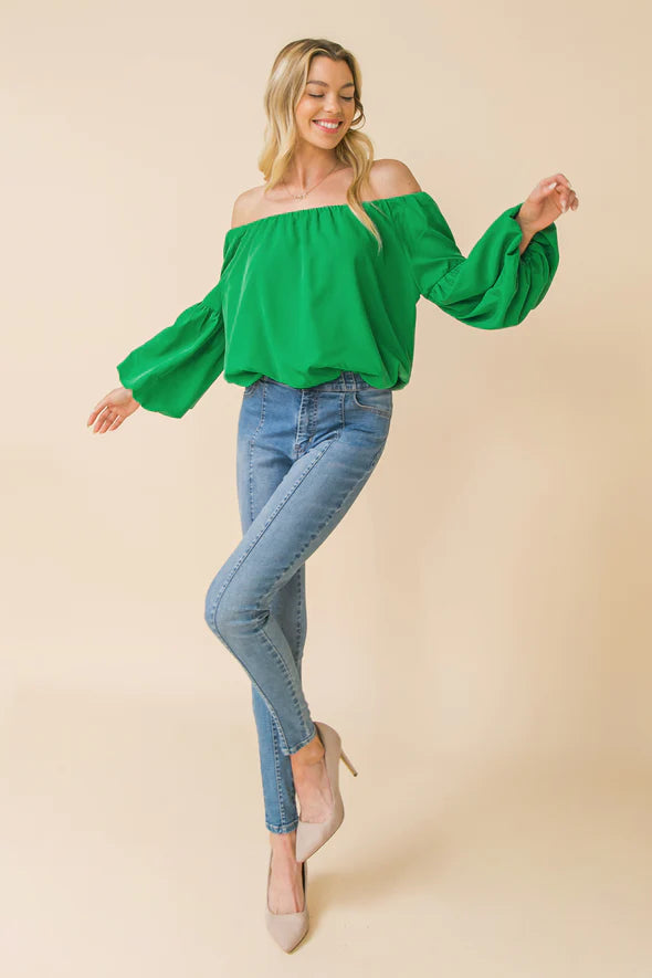 The Chic Off Shoulder Top