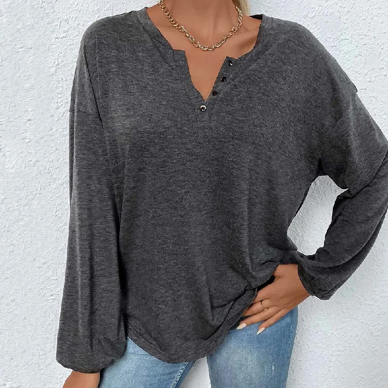 Casual Loose Long Sleeve Tops Wholesale Womens Clothing N3824072000216