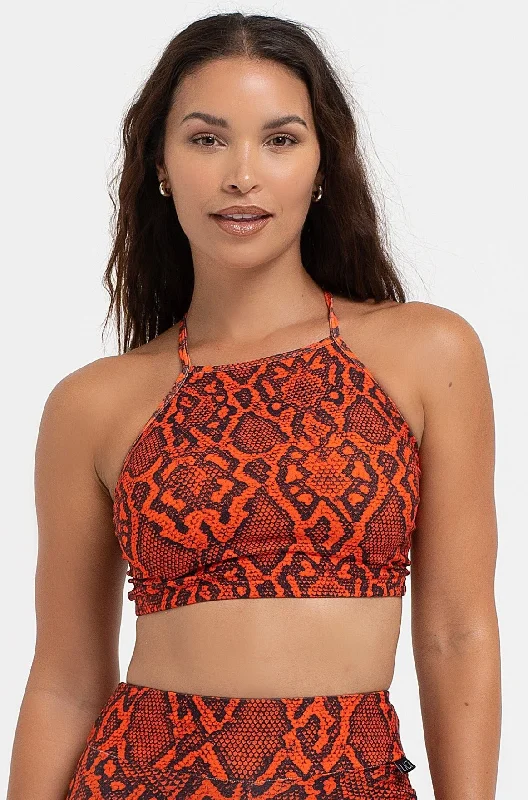 Venom Criss Cross Crop Top