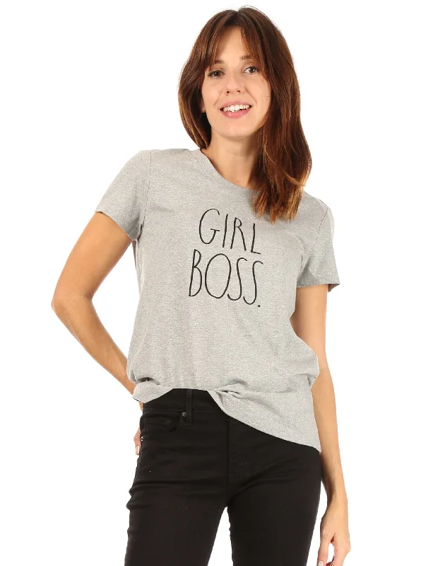 Women's "GIRL BOSS" Short Sleeve Icon T-Shirt