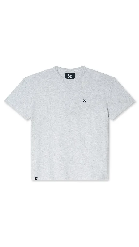 CAMISETA PATCH LIGHT GREY MELANGE